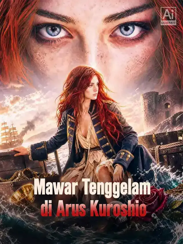 Sampul Mawar Tenggelam di Arus Kuroshio