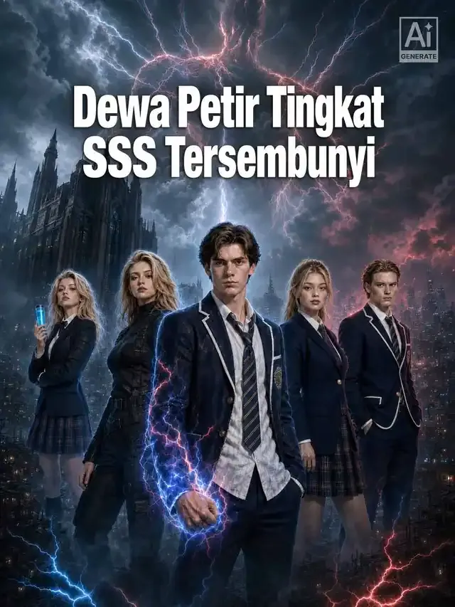 Sampul Dewa Petir Tingkat SSS Tersembunyi