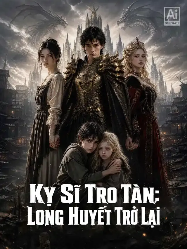 Ảnh bìa Kỵ Sĩ Tro Tàn: Long Huyết Trở Lại