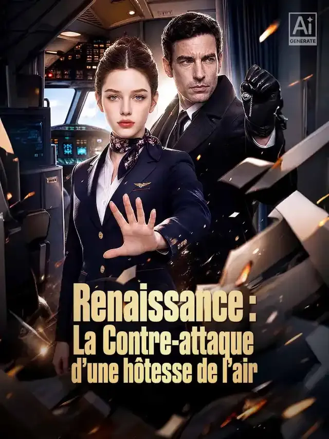 Couverture de Renaissance : La Contre-attaque d'une hôtesse de l'air