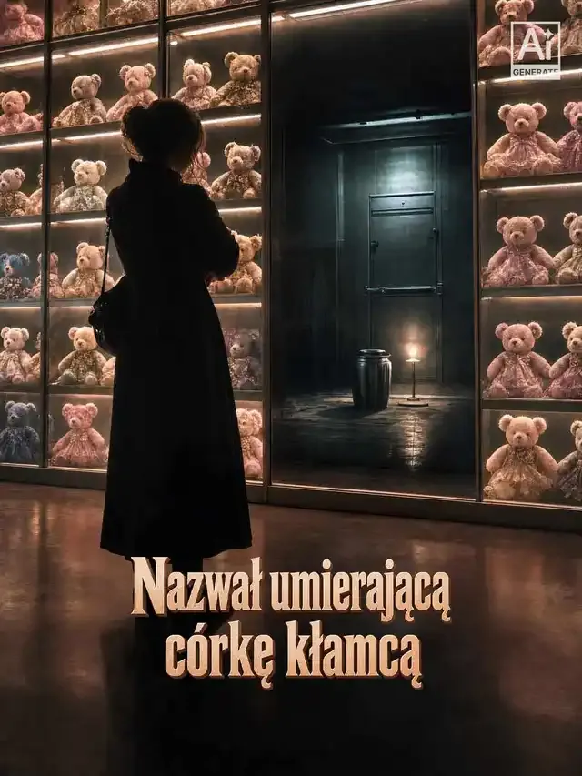 Okładka Nazwał umierającą córkę kłamcą