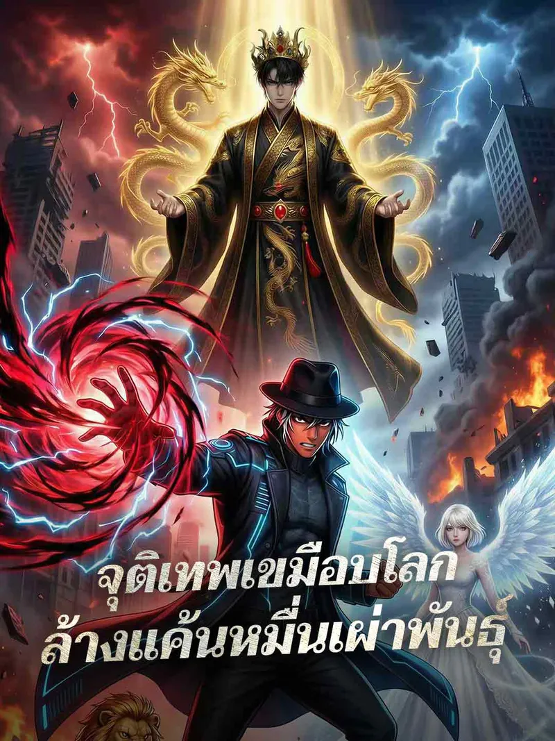 หน้าปกจุติเทพเขมือบโลก ล้างแค้นหมื่นเผ่าพันธุ์