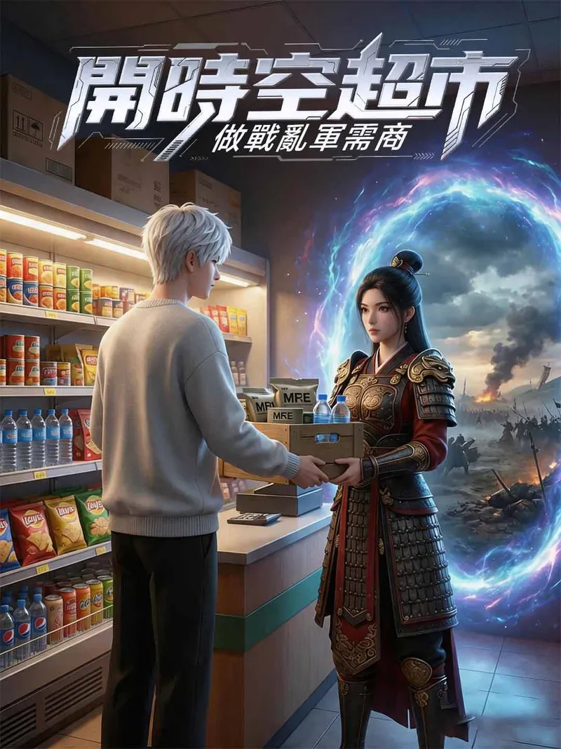 《開時空超市，做戰亂軍需商》封面