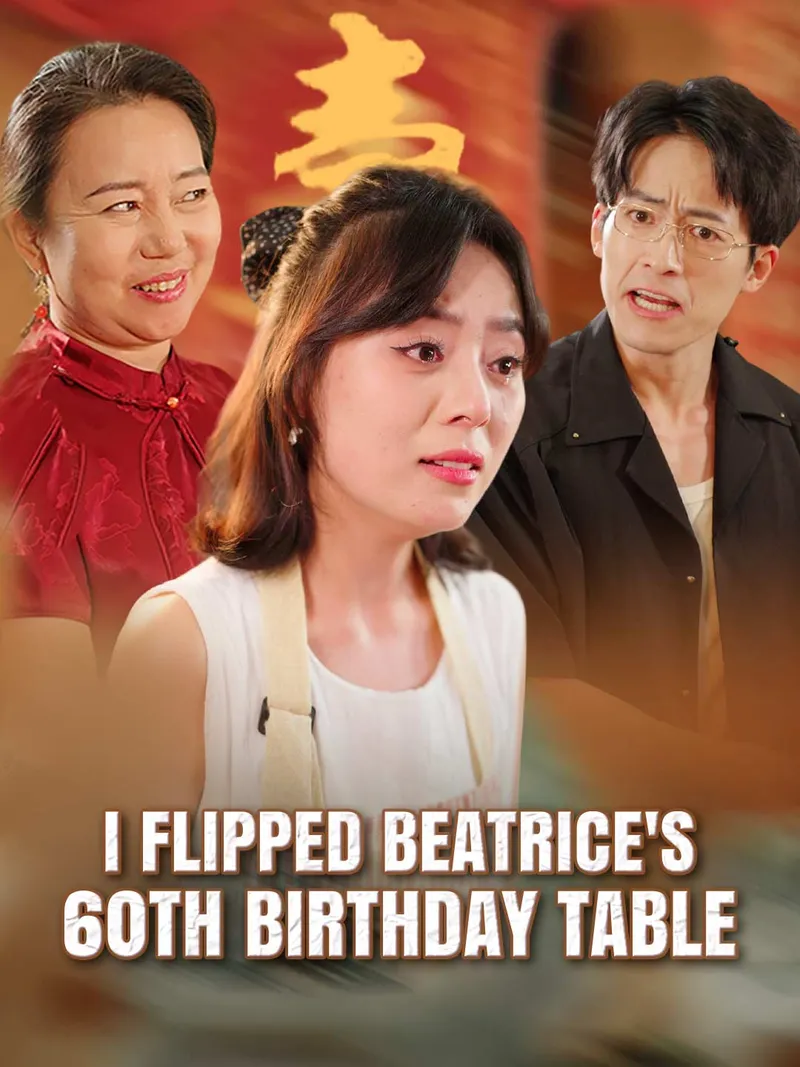 I Flipped Beatrice's 60th Birthday Table cover