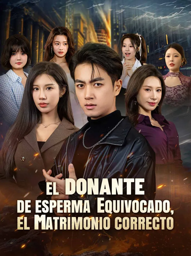 Portada de El donante de esperma equivocado, el matrimonio correcto