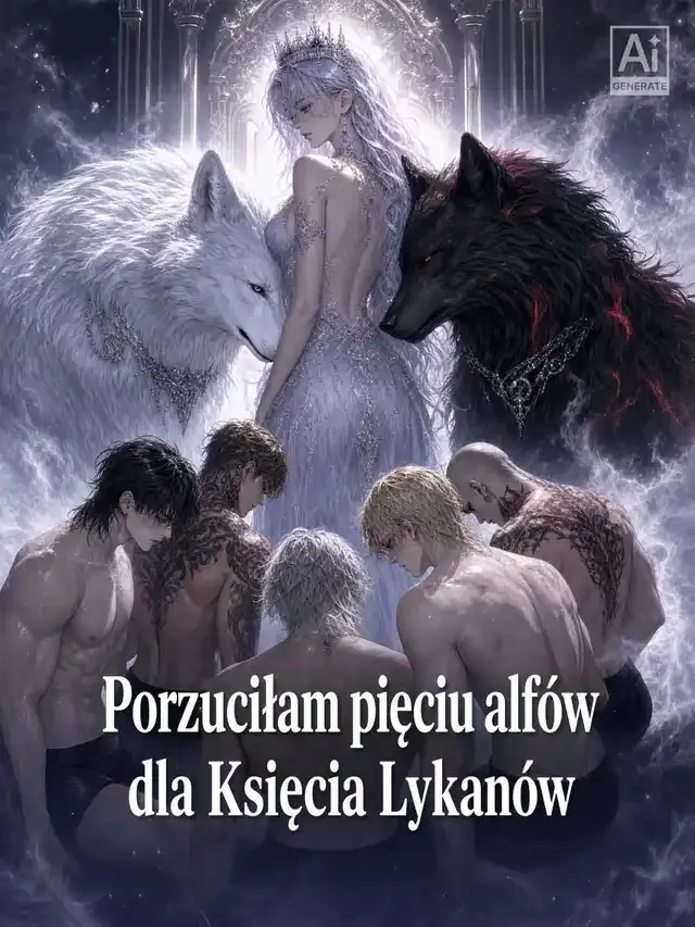 Okładka Porzuciłam pięciu alfów dla Księcia Lykanów
