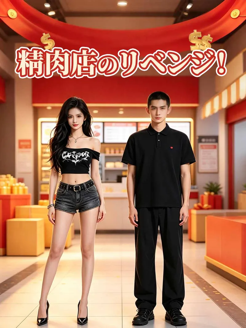 「従兄に裏切られ、精肉店を開いて大成功」のカバー画像