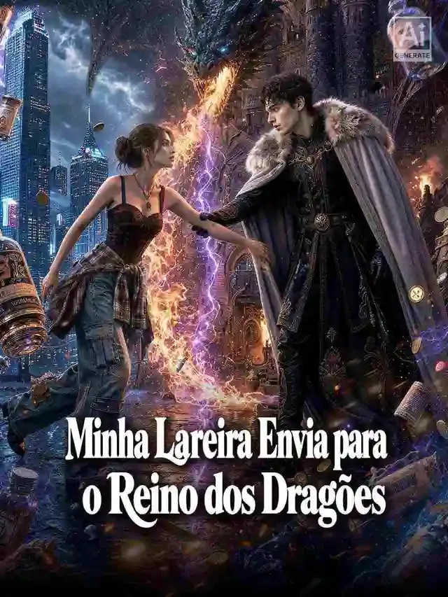 Capa de Minha Lareira Envia para o Reino dos Dragões