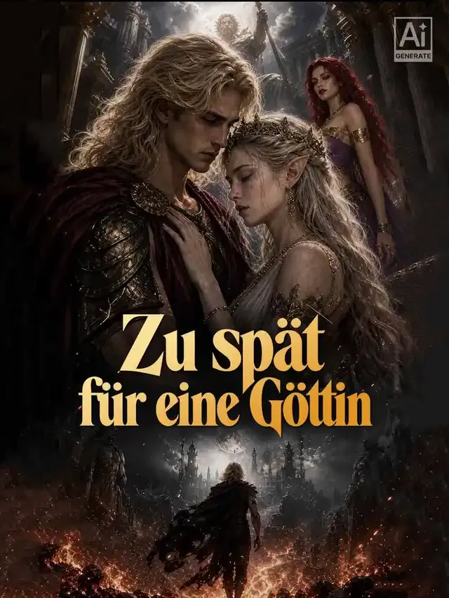Cover von Zu spät für eine Göttin