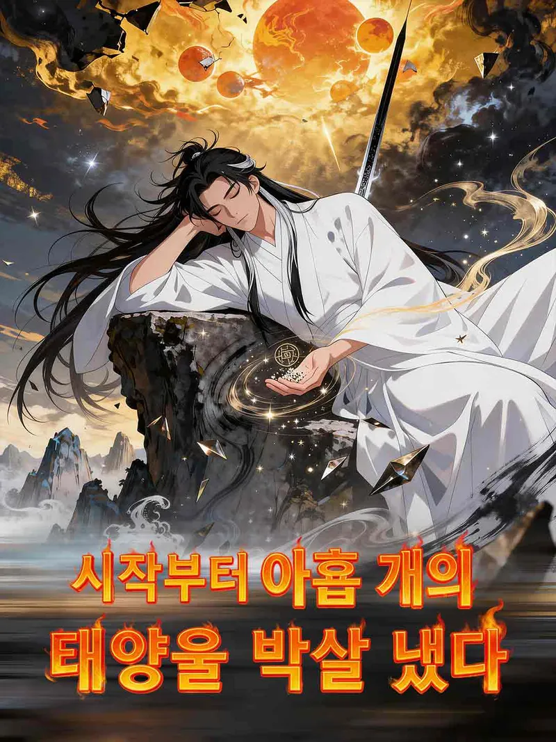시작부터 아홉 개의 태양을 박살 냈다 표지