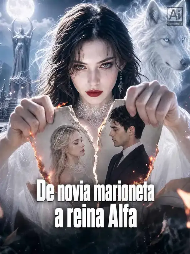 Portada de De novia marioneta a reina Alfa