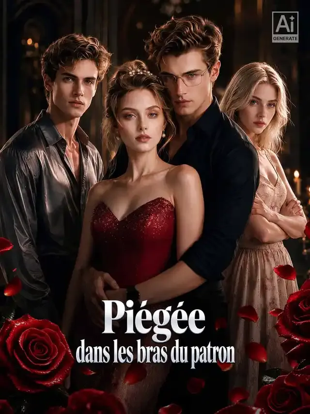 Couverture de Piégée dans les bras du patron