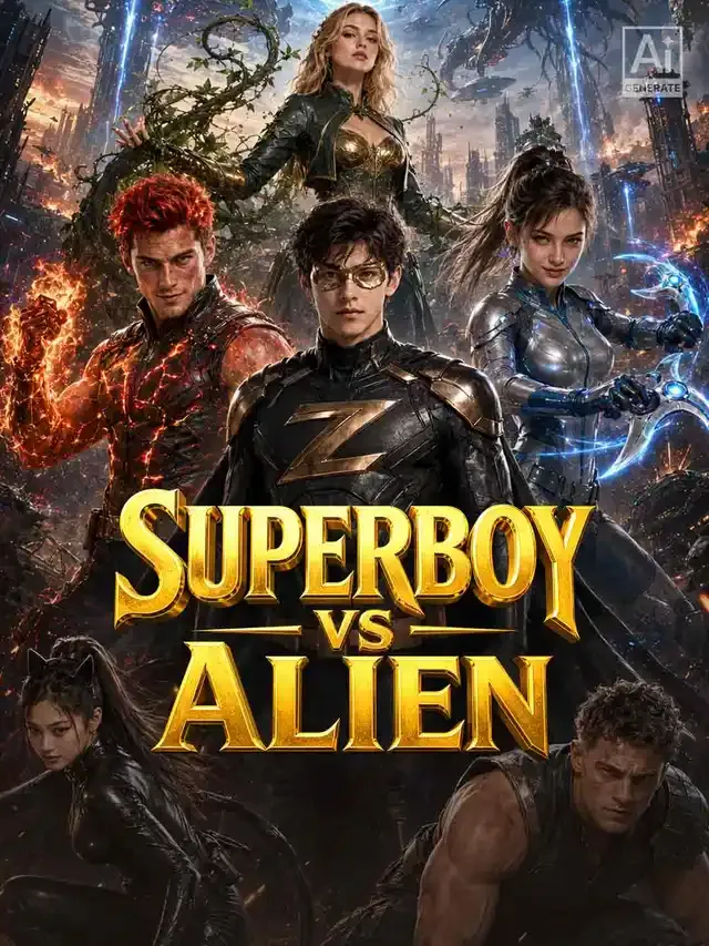 Sampul Superboy vs Alien