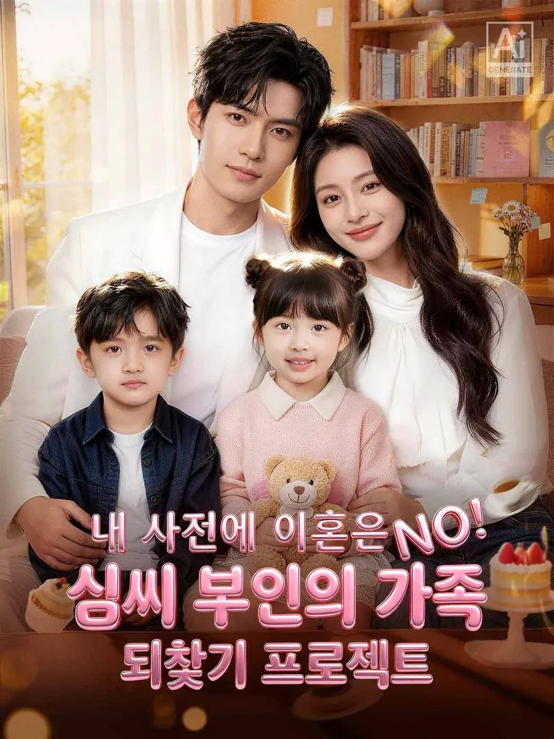 내 사전에 이혼은 NO! 심씨 부인의 가족 되찾기 프로젝트 표지