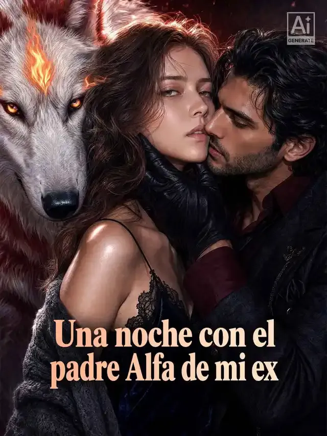Portada de Una noche con el padre Alfa de mi ex