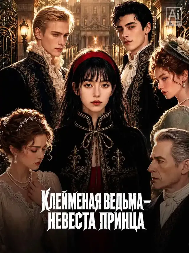 Обложка «Клейменая ведьма — невеста принца»