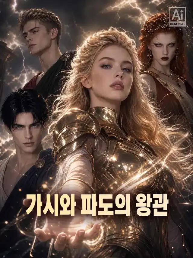 가시와 파도의 왕관 표지