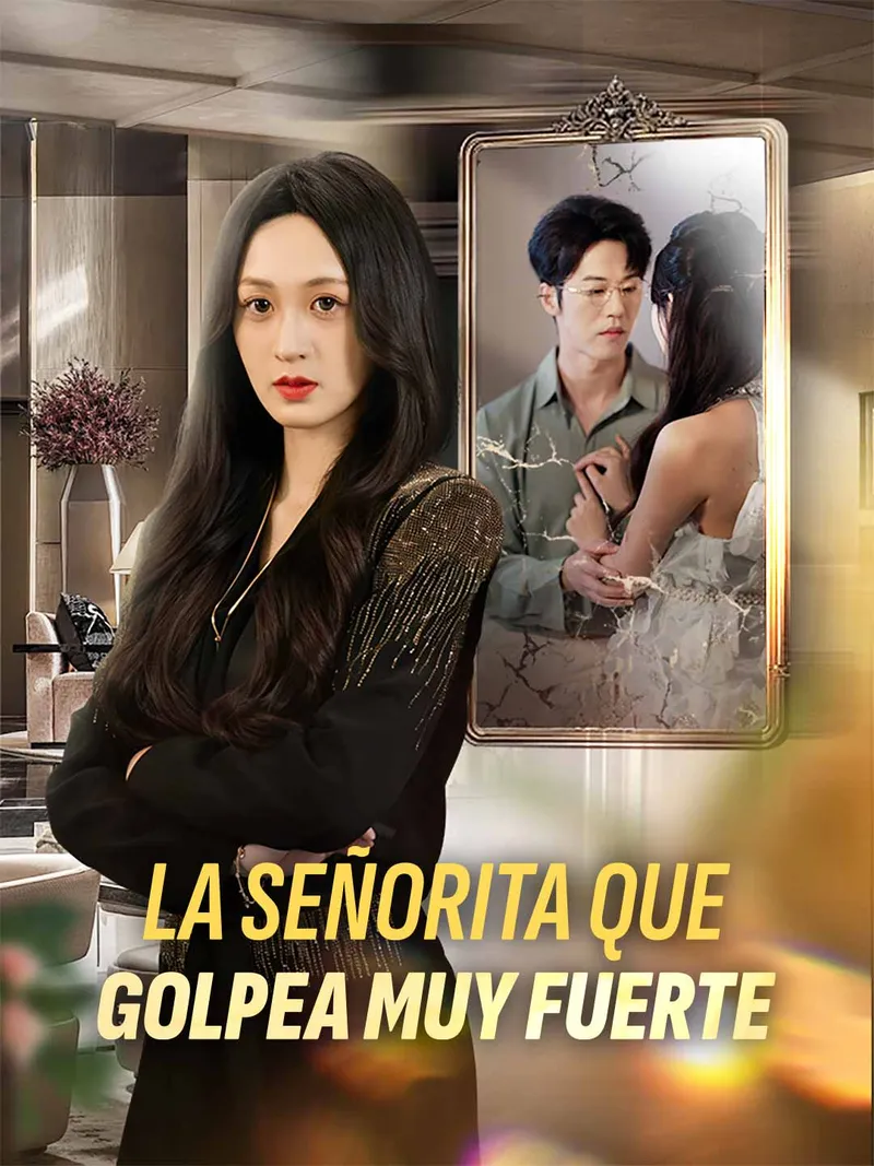 Portada de La señorita que golpea muy fuerte