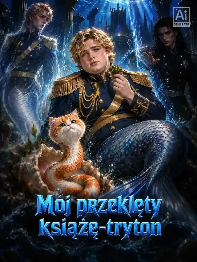 Okładka Mój przeklęty książę-tryton