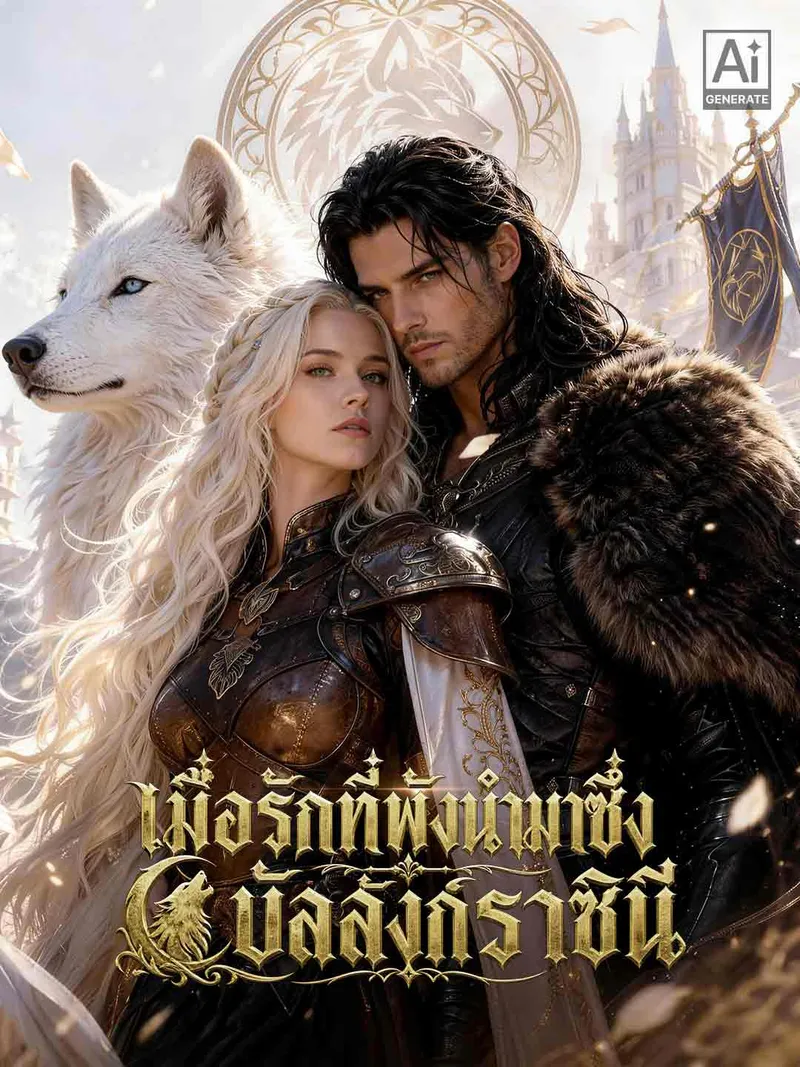 หน้าปก(พากย์)เมื่อรักที่พังนำมาซึ่งบัลลังก์ราชินี