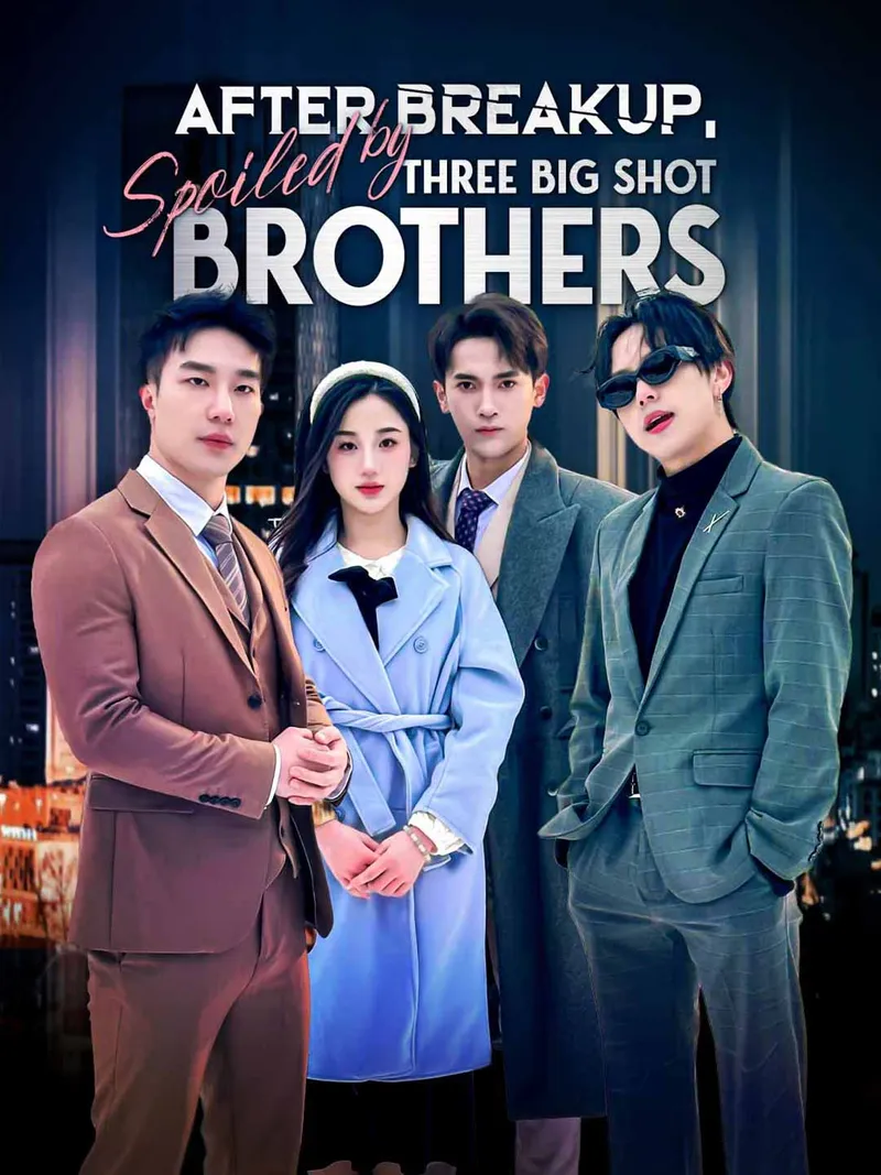After Breakup, Spoiled by Three Big Shot Brothers (English-dubbed) cover