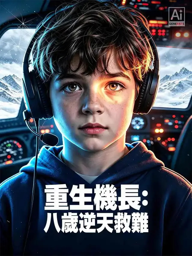 《重生機長：八歲逆天救難》封面