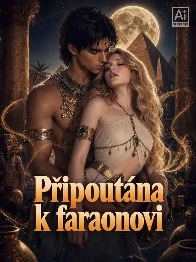 Obálka Připoutána k faraonovi