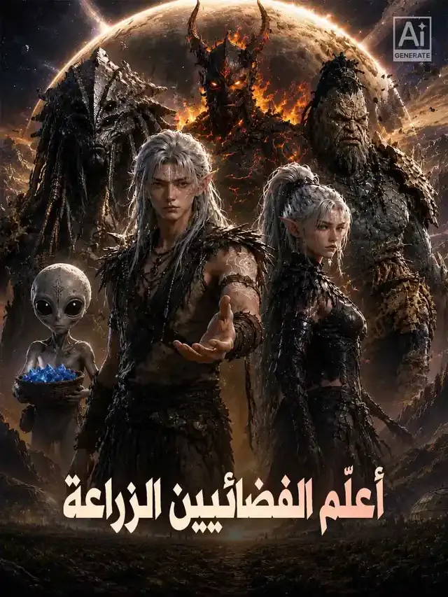 غلاف أعلّم الفضائيين الزراعة