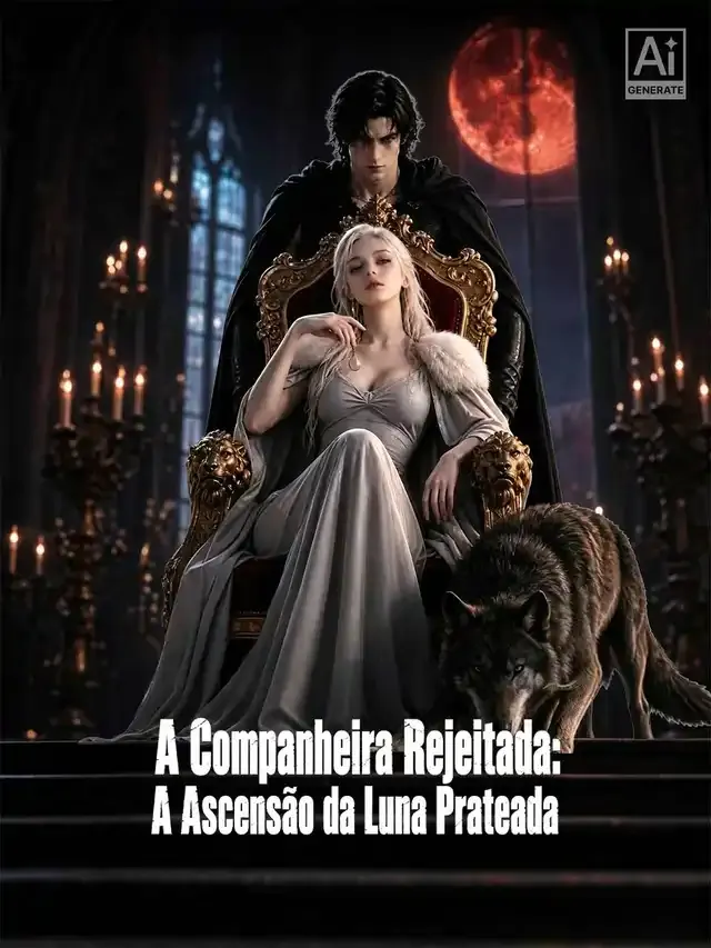 Capa de A Companheira Rejeitada: A Ascensão da Luna Prateada