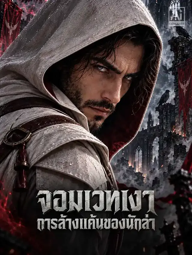 หน้าปกจอมเวทเงา การล้างแค้นของนักล่า