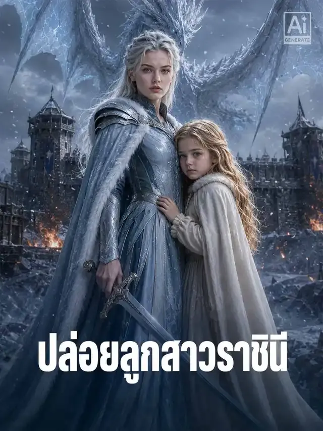 หน้าปกปล่อยลูกสาวราชินี
