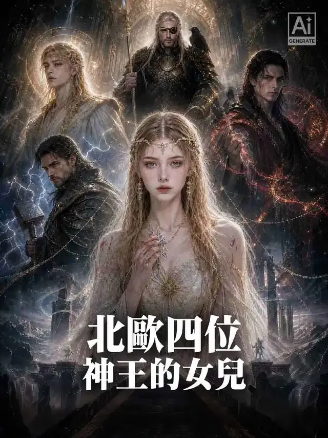 《北歐四位神王的女兒》封面