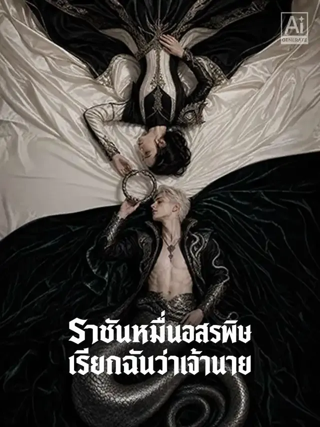 หน้าปกราชันหมื่นอสรพิษเรียกฉันว่าเจ้านาย