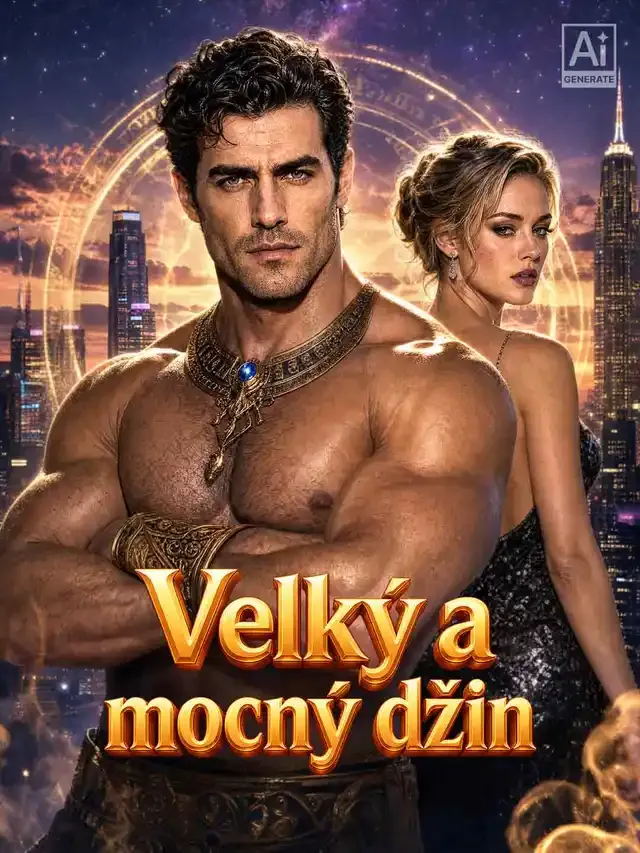 Obálka Velký a mocný džin