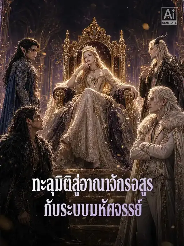 หน้าปกทะลุมิติสู่อาณาจักรอสูร กับระบบมหัศจรรย์