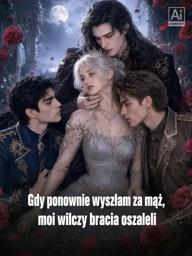Okładka Gdy ponownie wyszłam za mąż, moi wilczy bracia oszaleli