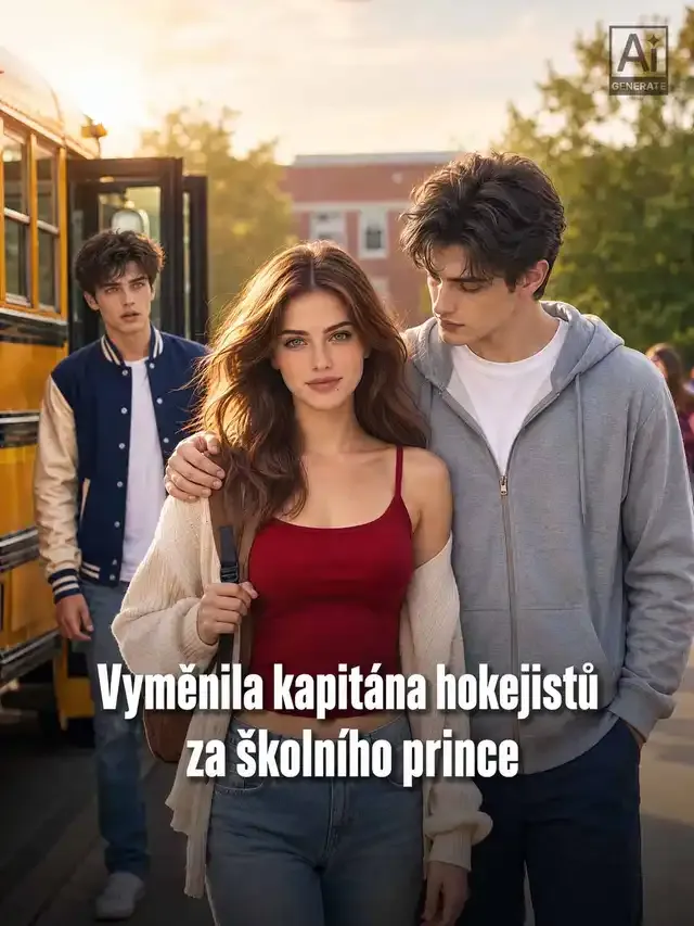 Obálka Vyměnila kapitána hokejistů za školního prince