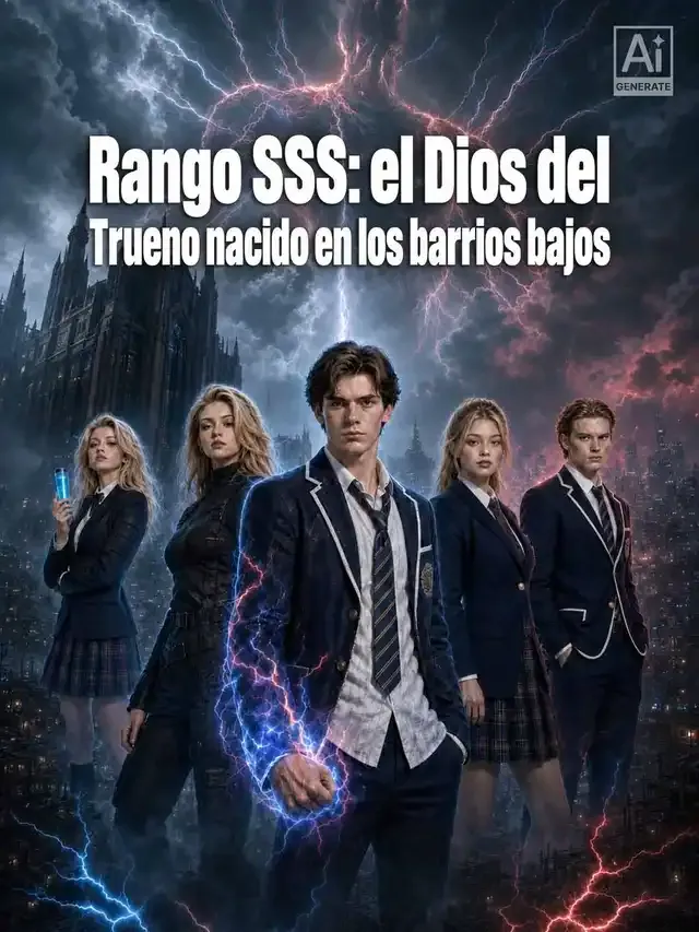 Portada de Rango SSS: el Dios del Trueno nacido en los barrios bajos