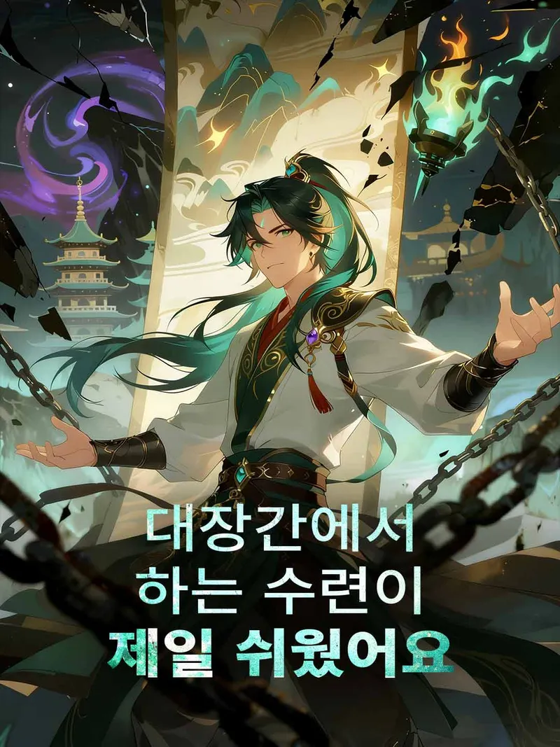 대장간에서 하는 수련이 제일 쉬웠어요 표지