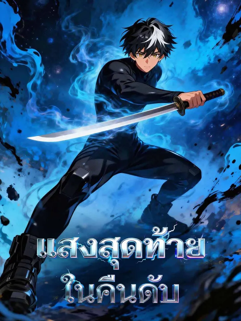 หน้าปกแสงสุดท้ายในคืนดับ
