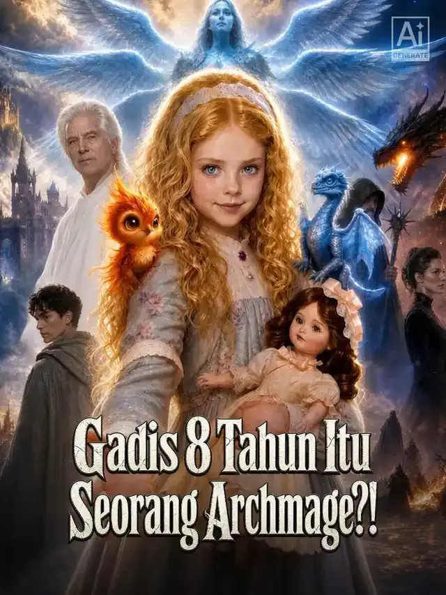 Sampul Gadis 8 Tahun Itu Seorang Archmage?!
