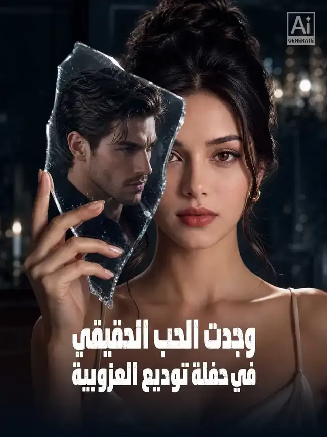 غلاف وجدت الحب الحقيقي في حفلة توديع العزوبية