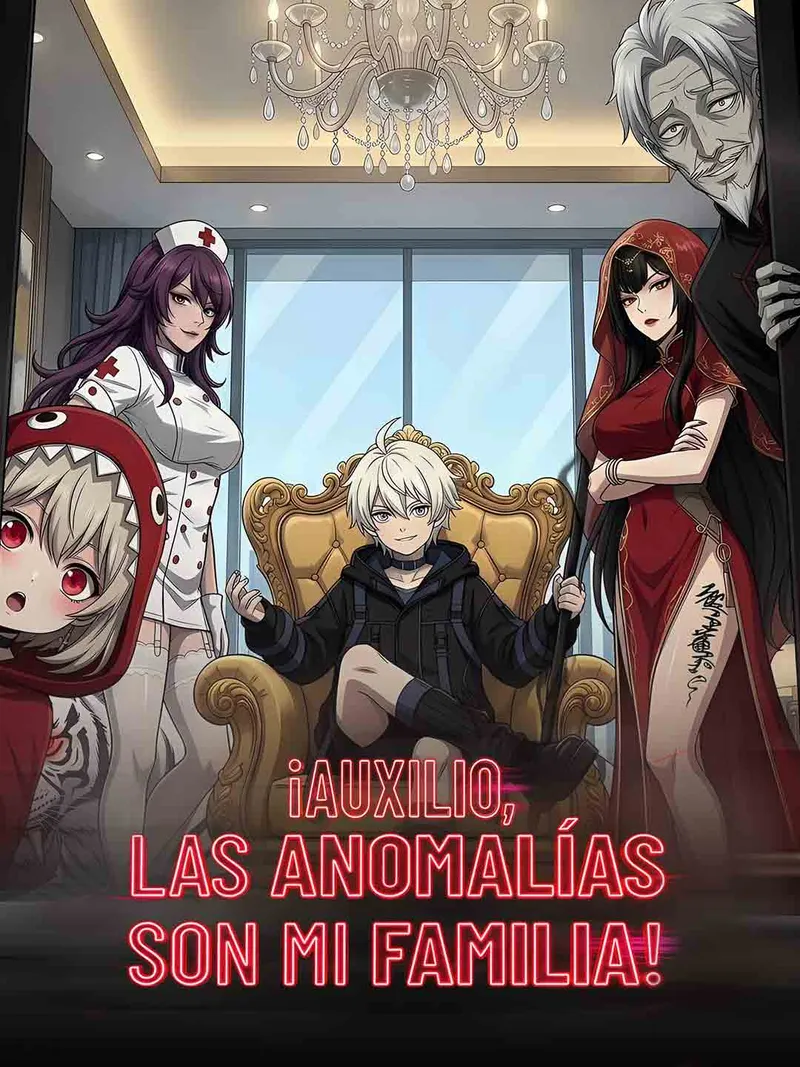 Portada de ¡Auxilio, las anomalías son mi familia!