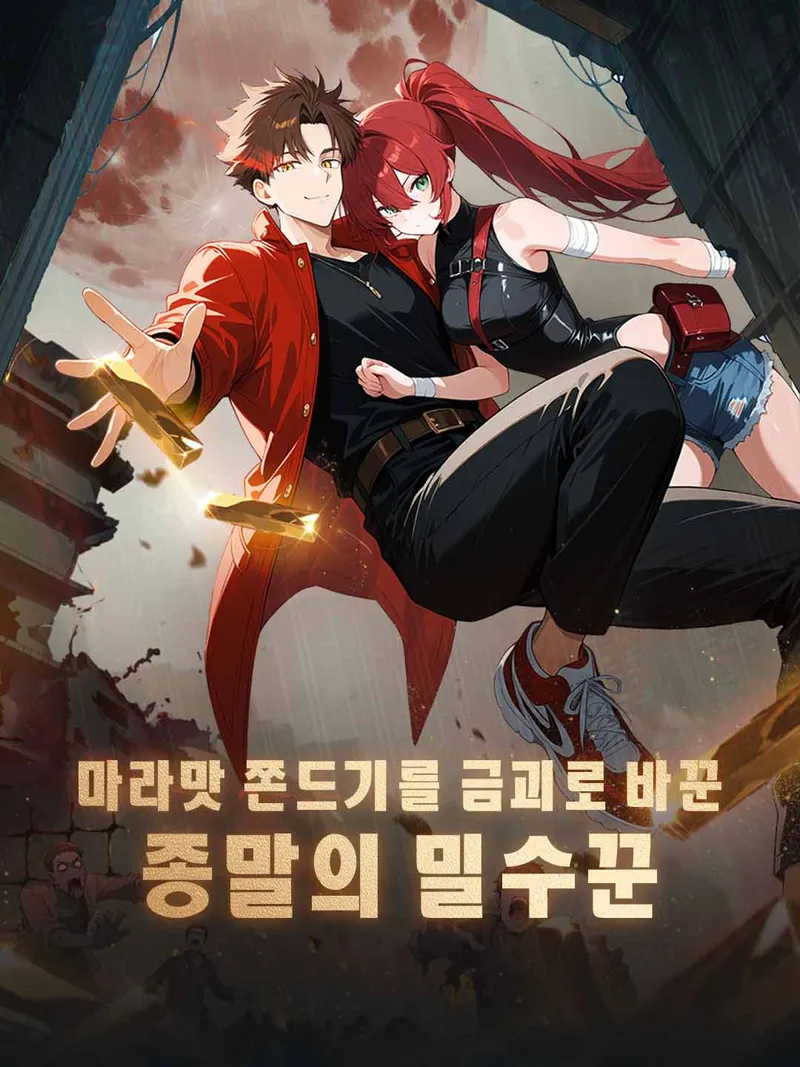 마라맛 쫀드기를 금괴로 바꾼 종말의 밀수꾼 표지