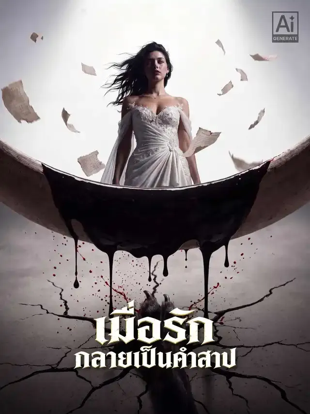 หน้าปกเมื่อรักกลายเป็นคำสาป