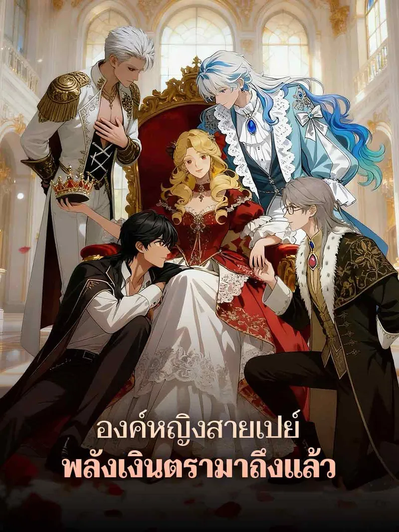 หน้าปกองค์หญิงสายเปย์ พลังเงินตรามาถึงแล้ว