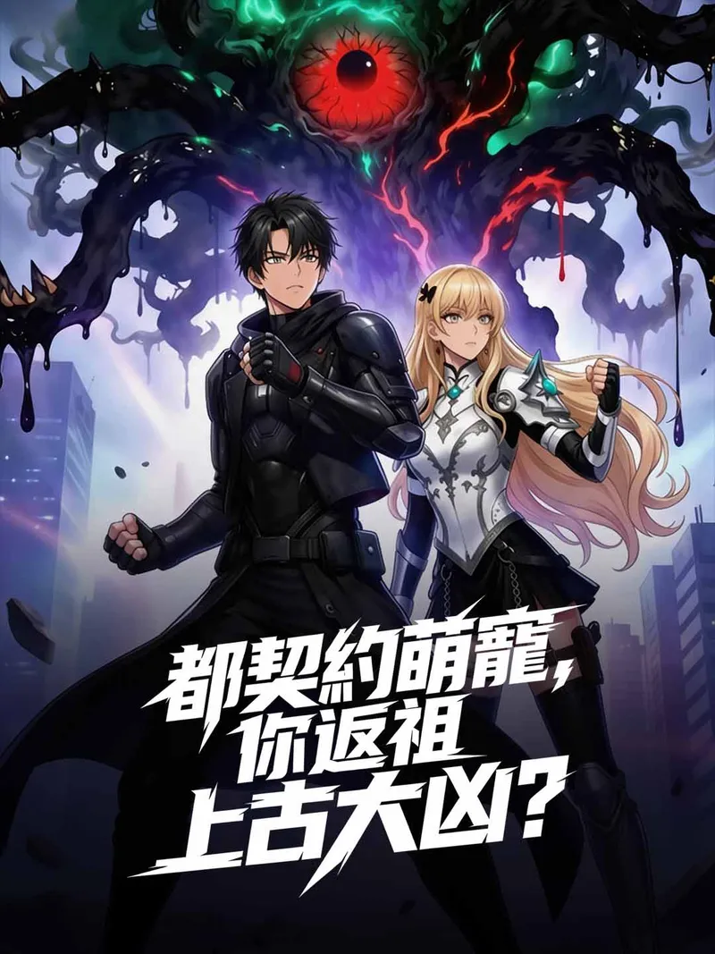 《都契約萌寵，你返祖上古大凶？》封面