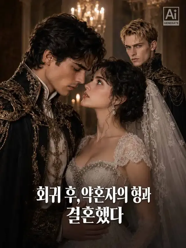 회귀 후, 약혼자의 형과 결혼했다 표지
