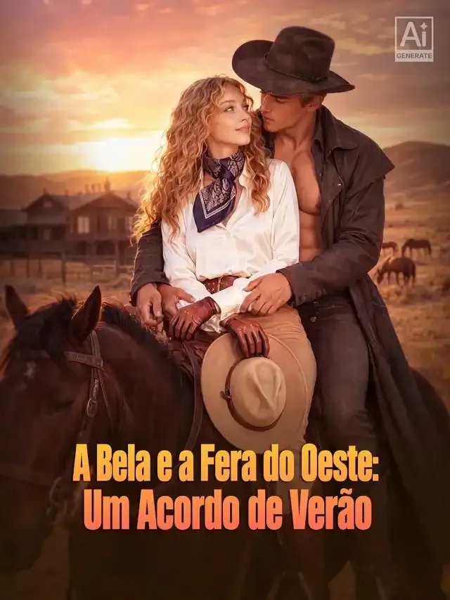 Capa de A Bela e a Fera do Oeste: Um Acordo de Verão