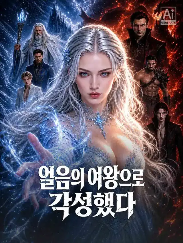 얼음의 여왕으로 각성했다 표지